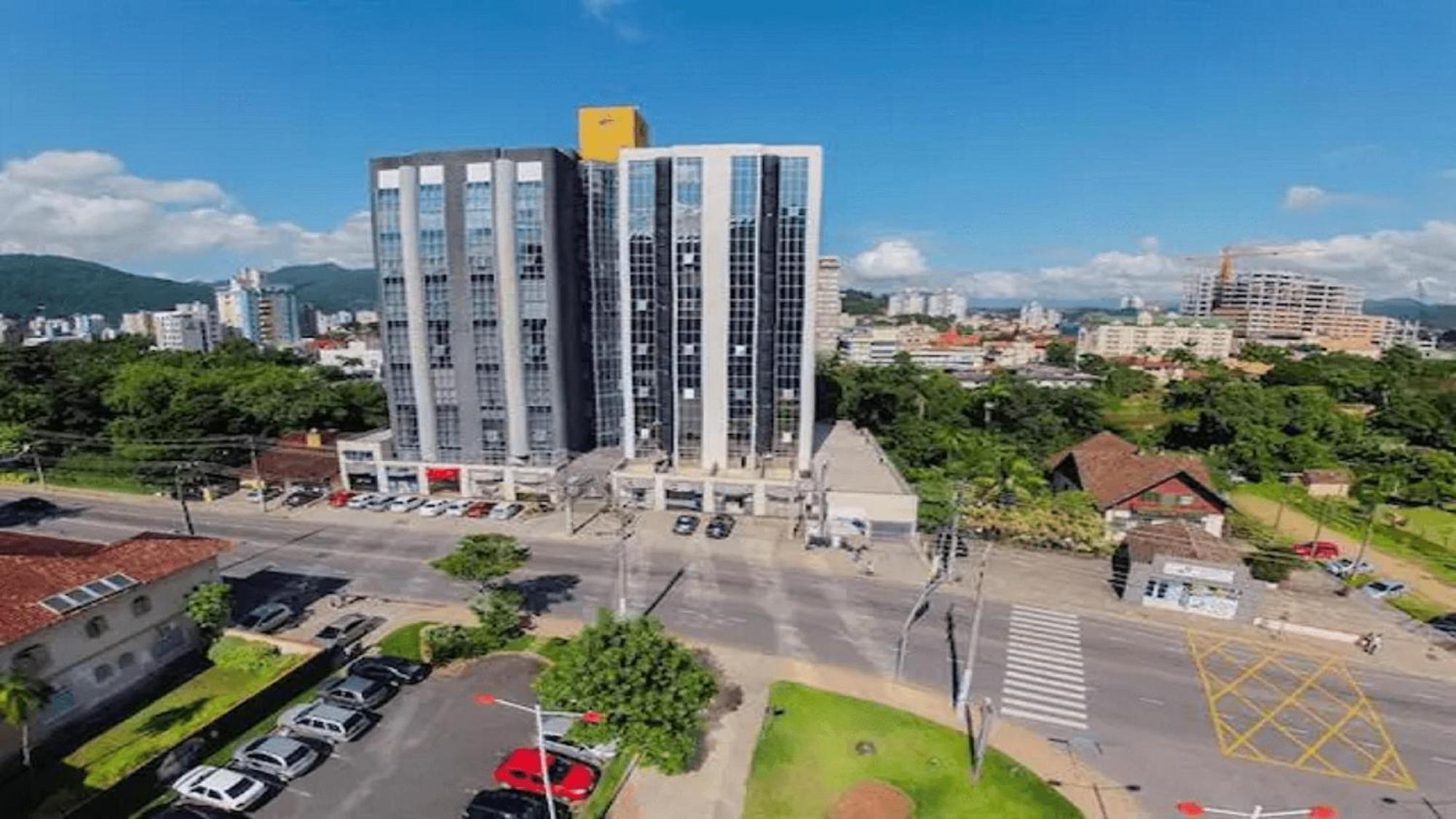 Saint Sebastian Flat 603- Com Hidro! Ate 3 Pessoas, Duplex, No Centro Villa Jaragua do Sul Ngoại thất bức ảnh